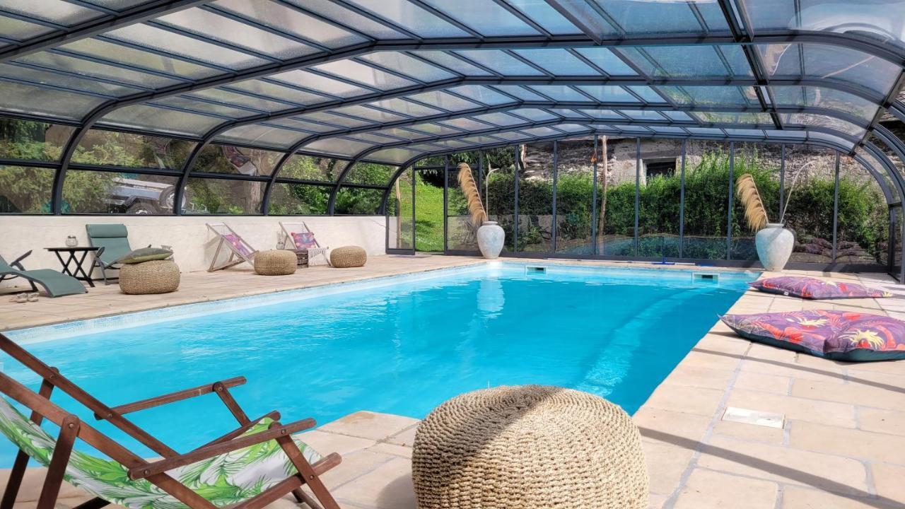 Manoir Des Pelies Spa Conques Kültér fotó