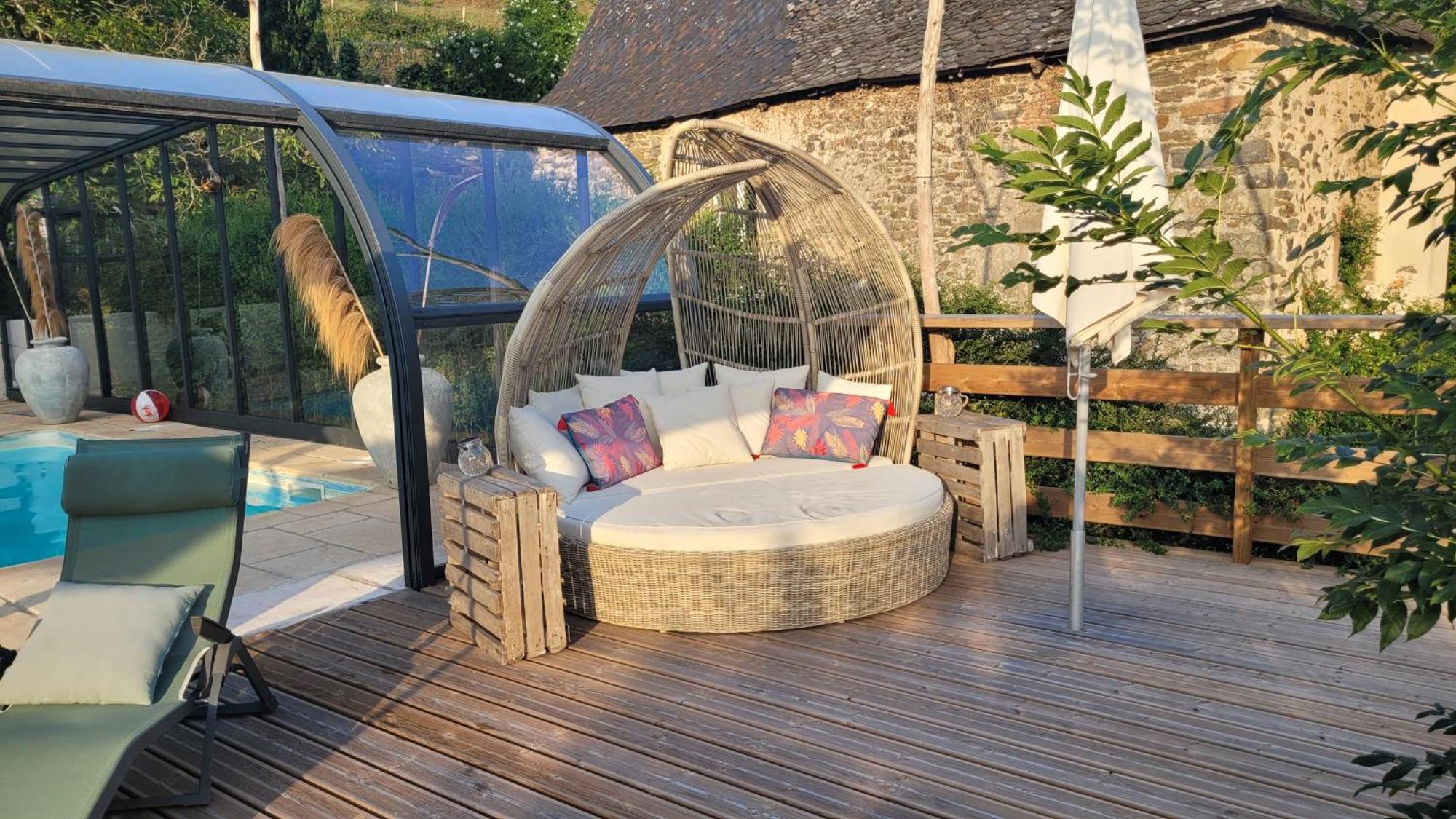 Manoir Des Pelies Spa Conques Kültér fotó